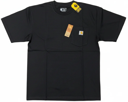 Carhartt Black Loose Fit Short Sleeve Pocket T-Shirt W/Tags