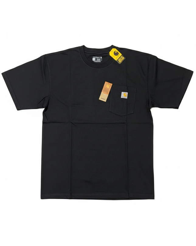 Carhartt Black Loose Fit Short Sleeve Pocket T-Shirt W/Tags