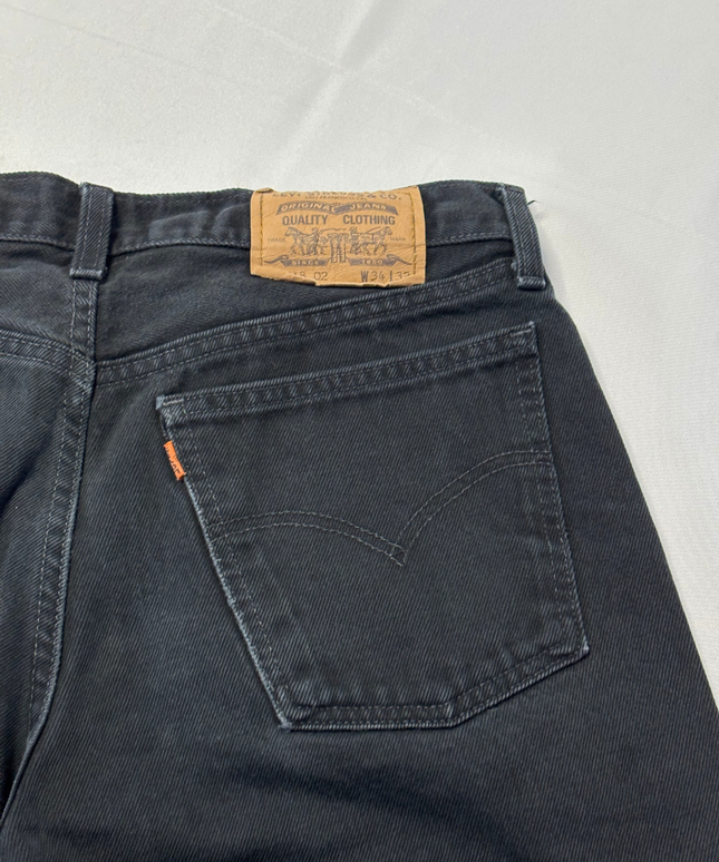 Levi's Men's Black Straight Leg Classic Denim Jeans