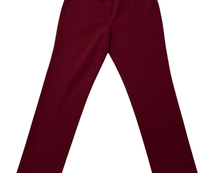 Brooks Brothers Red Fleece Maroon Slim-Fit Trousers