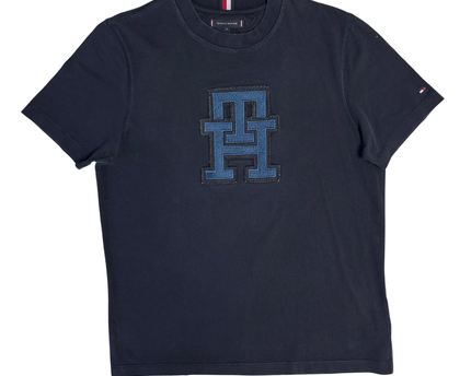 Tommy Hilfiger Navy Flag Logo T-Shirt