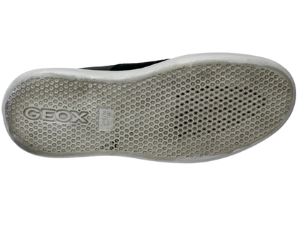 GEOX Men's Grey Platform Casual Sneakers