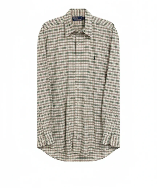 Polo by Ralph Lauren Multicolor Plaid Cotton Button-Down Shirt