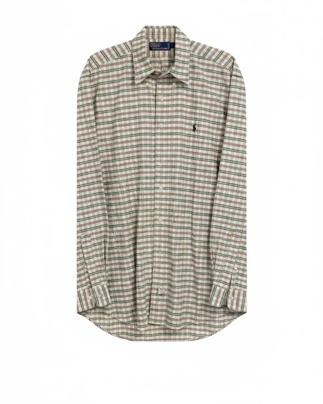 Polo by Ralph Lauren Multicolor Plaid Cotton Button-Down Shirt