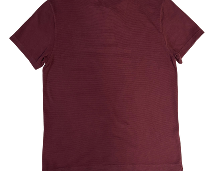 Lacoste Sport Burgundy Slim Fit Men's Polo Shirt