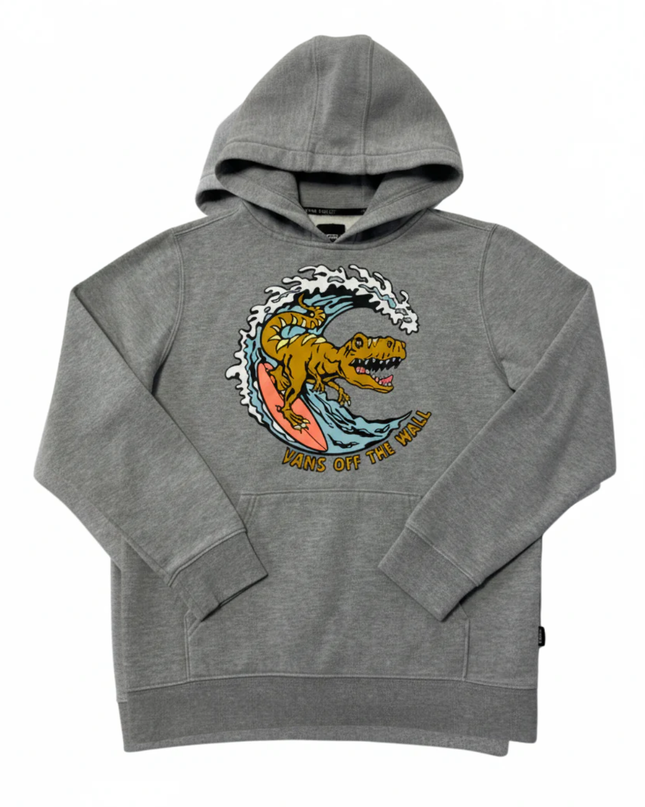 Vans Grey Surfing T-Rex Graphic Hoodie