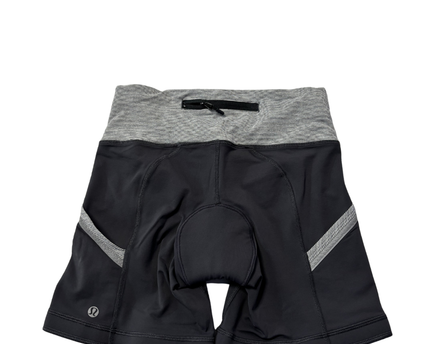 Lululemon Grey Padded Cycling Sports Shorts
