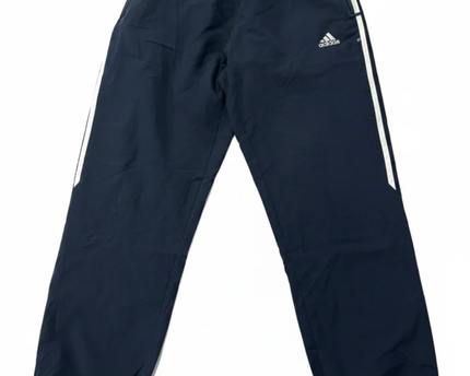 Adidas Navy Blue 3-Stripe Performance Track Pants