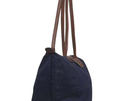 Longchamp Navy Le Pliage Large Nylon Shoulder Bag