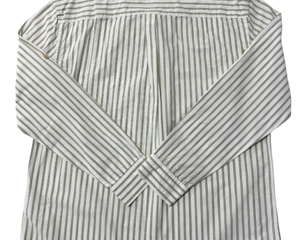 U.S. Polo Assn. Green Striped Long Sleeve Button-Down Shirt