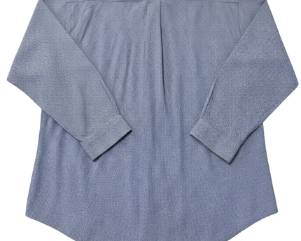Tommy Hilfiger Blue Micro Gingham Long Sleeve Button-Down Shirt