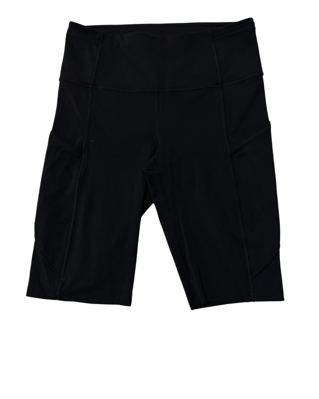 Lululemon Sportswear Black High-Waisted Performance Biker Shorts