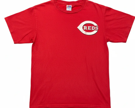 Majestic Red Cincinnati Reds Brandon Phillips #4 Player T-Shirt