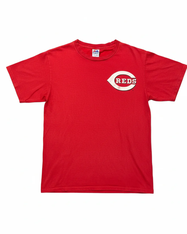 Majestic Red Cincinnati Reds Brandon Phillips #4 Player T-Shirt