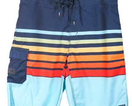 Billabong Originals All Day Striped Boardshorts - XS | Waist: 21"