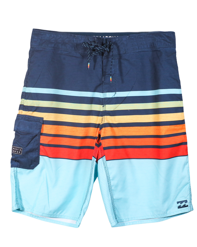 Billabong Originals All Day Striped Boardshorts - XS | Waist: 21"