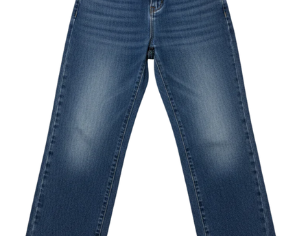 Zara Blue Straight Leg Denim Jeans