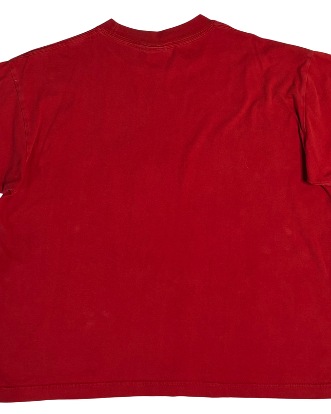 Looney Tunes Red Vintage 1993 Taz Tasmanian Devil Scottish Kilt Graphic Tee