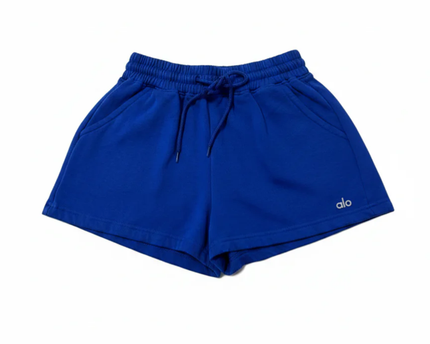 Alo Vibrant Blue Accolade Sweatshorts