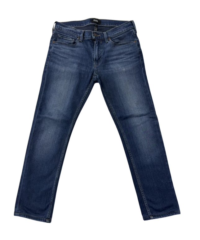 PAIGE Blue Slim Fit Stretch Denim Jeans