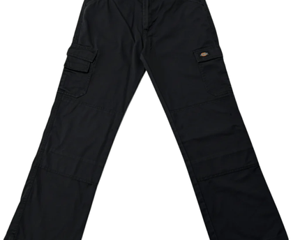 Dickies Male Black Double Knee Cargo Pants