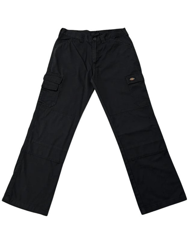 Dickies Male Black Double Knee Cargo Pants
