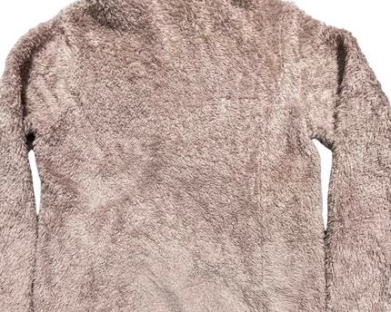 Patagonia Dusty Rose High-Pile Fleece 1/4 Zip Sweatshirt