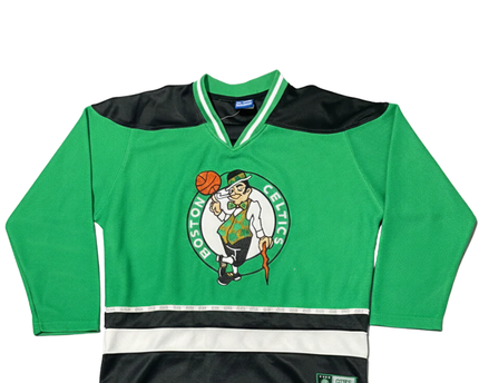 Ultra Game Green Boston Celtics Hockey Style Jersey