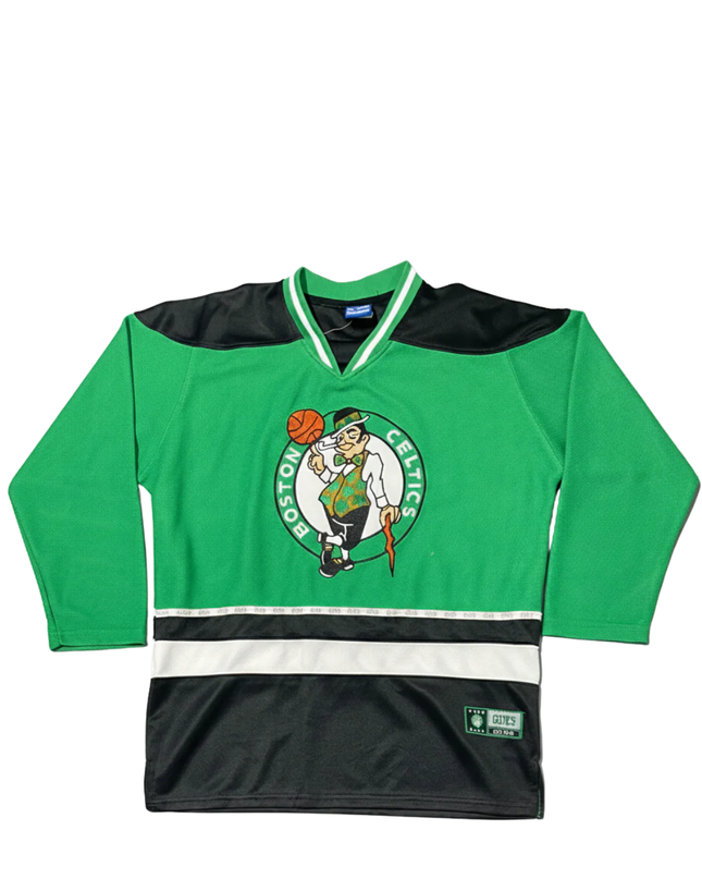 Ultra Game Green Boston Celtics Hockey Style Jersey
