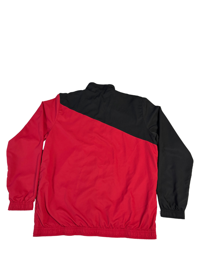 Reebok Black/Red Colorblock Track Jacket