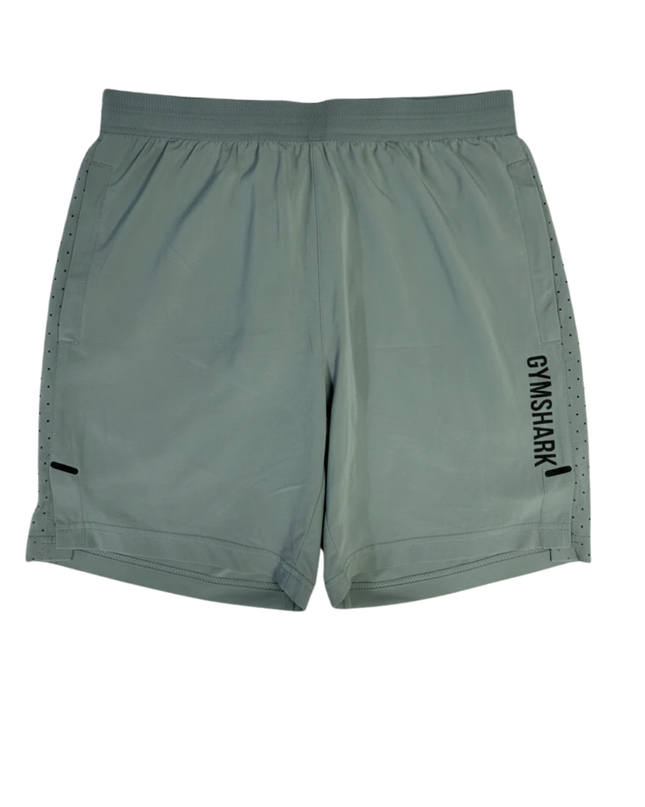 Gymshark Sage Green Lightweight Performance Sports Shorts