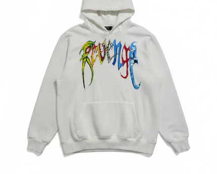 Revenge White Trippie Redd Portrait Graphic Hoodie