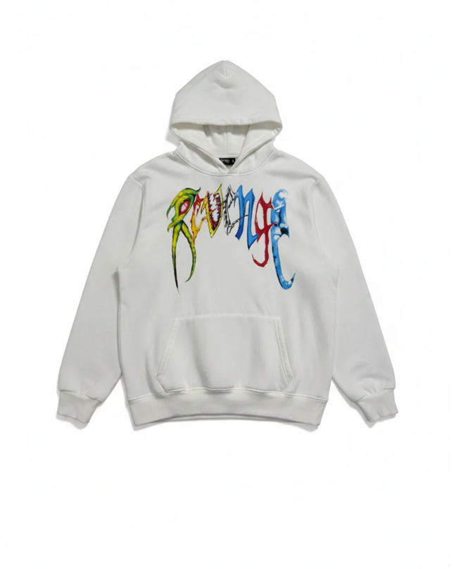 Revenge White Trippie Redd Portrait Graphic Hoodie