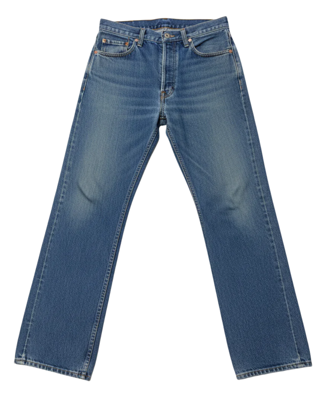 Levi's Blue 501 Original Straight Leg Vintage Jeans