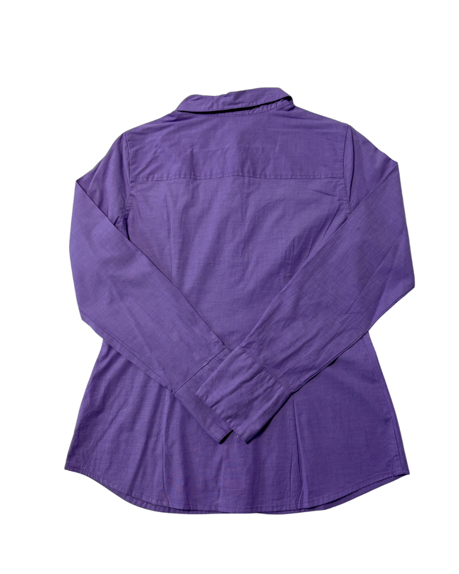 Apostrophe Purple Long Sleeve Button Down Shirt