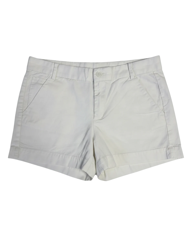 GAP White Sunkissed Cotton Chino Shorts