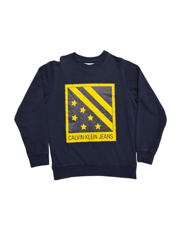 Calvin Klein Navy Graphic Sweatshirt