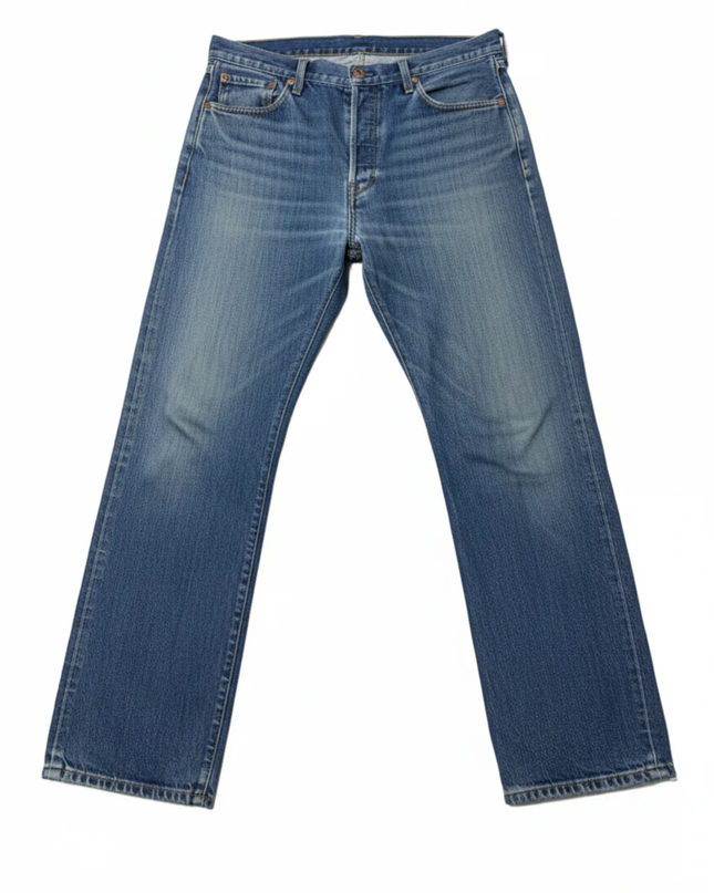 Levi's 501 Straight Leg Blue Jeans