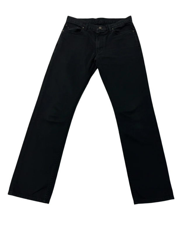 Polo Ralph Lauren Black Straight Fit Cotton Denim Jeans