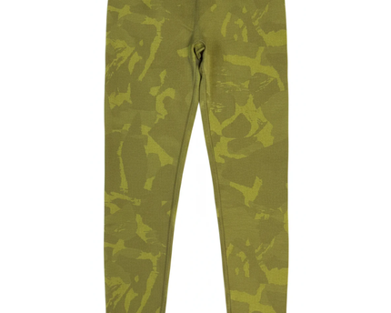 Gymshark Olive Green Camo Seamless Scrunch Butt Leggings