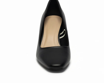 Shoemart Black Pointed Toe Heels