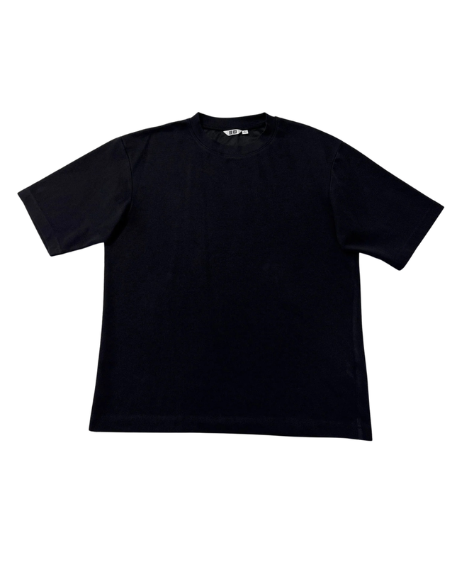Uniqlo Black Relaxed T-Shirt