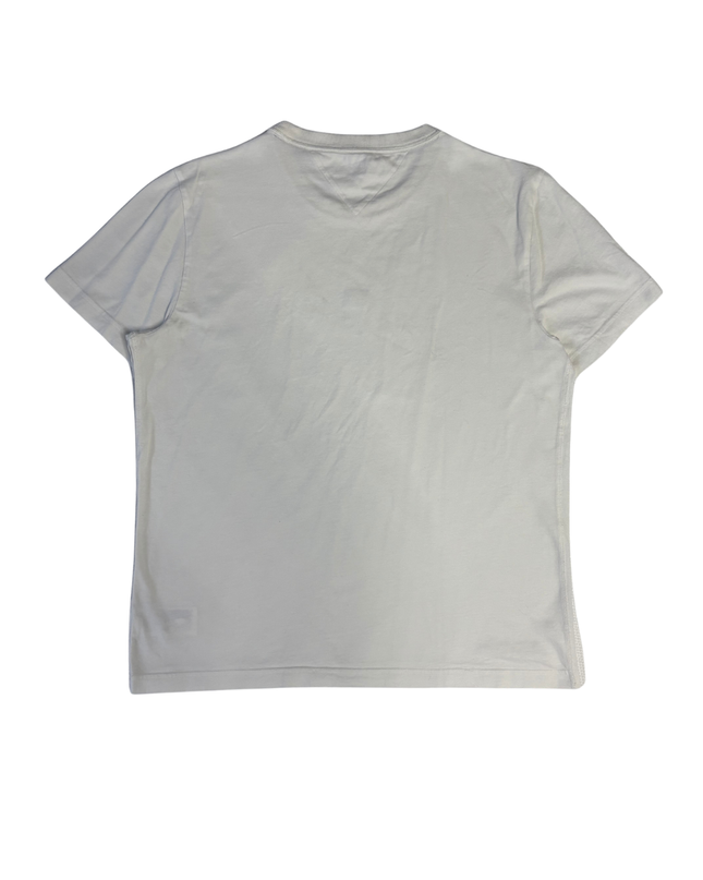 Tommy Hilfiger White Minimalist Short Sleeve T-Shirt