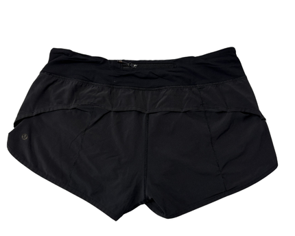 Lululemon Black High-Performance Athletic Shorts