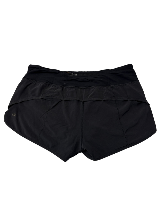 Lululemon Black High-Performance Athletic Shorts