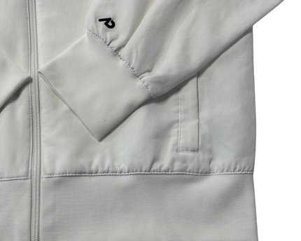 Nike White Athletic Dept. Full-Zip Sports Jacket