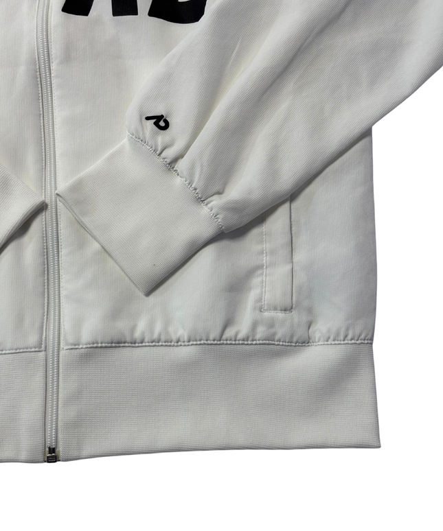 Nike White Athletic Dept. Full-Zip Sports Jacket