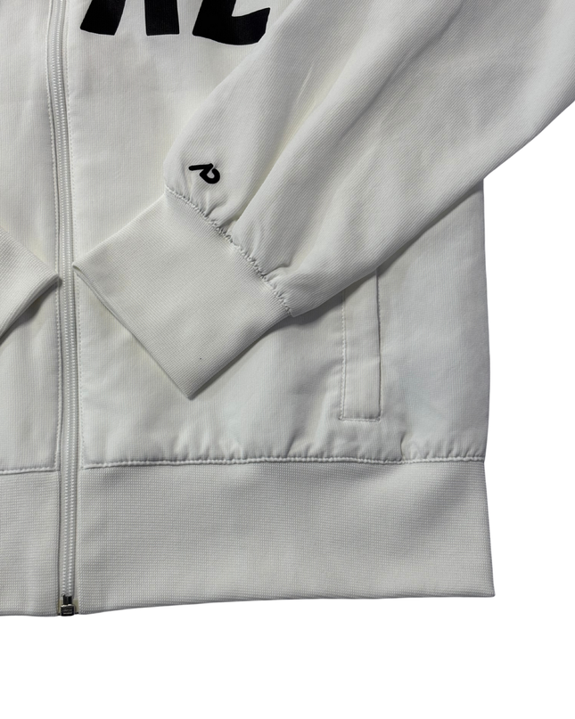 Nike White Athletic Dept. Full-Zip Sports Jacket