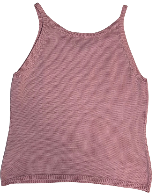 Ralph Lauren Pink Knit Tank Top