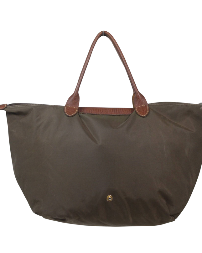 Longchamp Brown Le Pliage Large Tote Bag